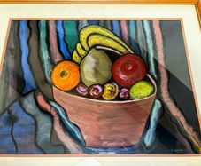 Still Life mixed media painting