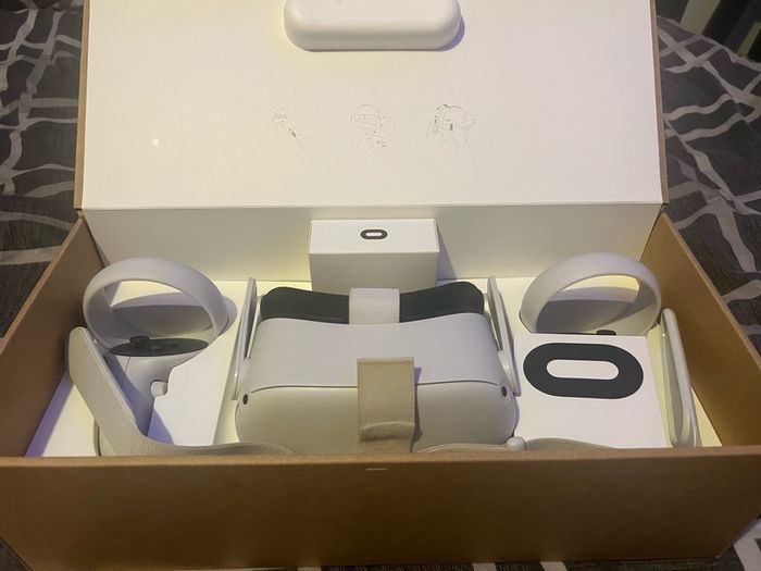Meta Quest 2 128GB for sale, perfect condition, no scratches or marks at all.