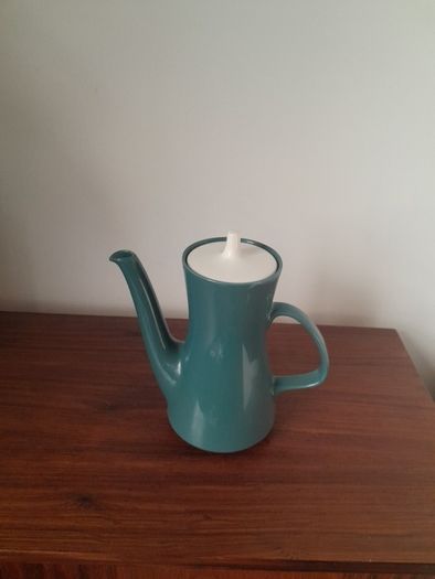 Vintage Poole Twin Tone Coffee Pot