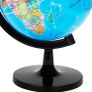 20cm World Globe Political Map - Educational Geographic Globe - Self Assembled School Globe Image 2