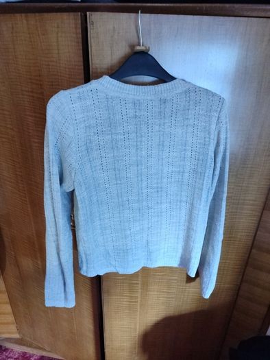 Grey knitwear jumper