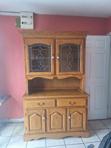 solid walnut dresser
