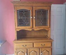 solid walnut dresser