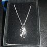 Beautiful silver necklace with pendant Image 3