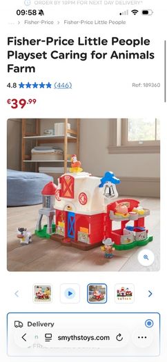 Fisher-Price Little People Playset Caring for Animals Farm