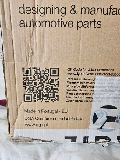 Wind deflector Toyota Aygo Mk1 3 door 2005 to 2013