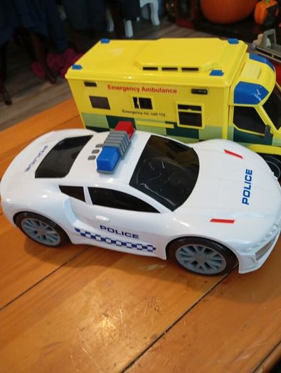 Police cars & ambulances