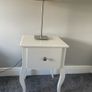bedside locker and lamp Image 3