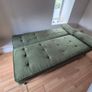Vibrant green Swyft sofa bed couch with matching pillows (Colour not accurately reflected in own pictures, see listing for brands original pictures) Image 8