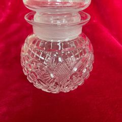 Crystal honey jar