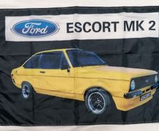 Ford Escort MK2 yellow flag