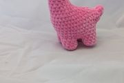 handmade crochet dinosaur
