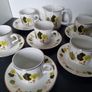 Arklow Pottery Autumn Green Leaves Tea or Coffee Set Image 3
