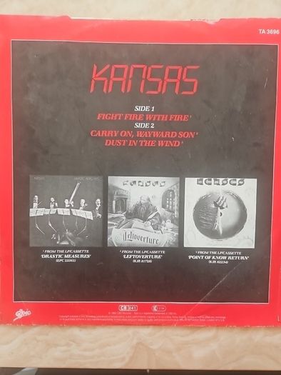 Kansas 12" - Fight Fire With Fire