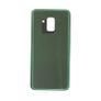 For Samsung Galaxy A8 2018 Replacement Battery Cover Rear Panel With Adhesive Black Image 2