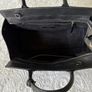 Saint Laurent Cabas Rive Gauche Black Leather Bag Image 10