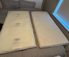 cot bed mattress(x2)