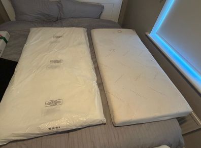 cot bed mattress(x2)