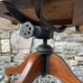 Edwardian Oak Swivel Office Chair. Image 8