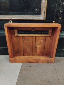 Wood Wine Bottle Holder