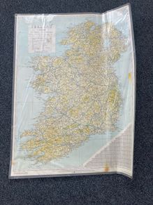 1985 Ordnance Survey Map of Ireland (Laminated)