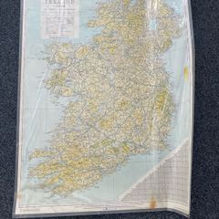 1985 Ordnance Survey Map of Ireland (Laminated)