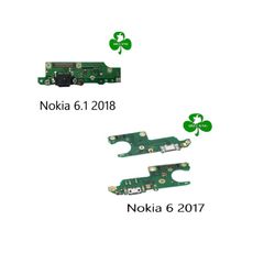For Nokia 6 2017/ Nokia 6.1 2018 Charging Port Block Flex PCB Board Dock with Mic New
