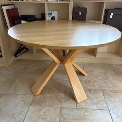 Wooden Round Table