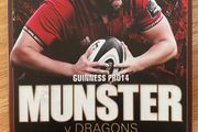 2017 Munster v Newport Gwent Dragons - Guinness PRO 14 Programme