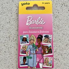 BRAND NEW Barbie Yoto card