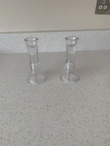 candle stick holder x 2
