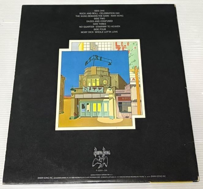 Lp Led Zeppelin - The Song Remains The Same - 2 x LP album (double album) - Japanese pressing - 1976.