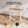 Electric Adjustable Height Desk with 2 Drawers, 100 x 60 cm, Image 8