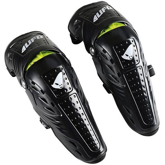 Ufo Syncron Knee/shin Guards - Black