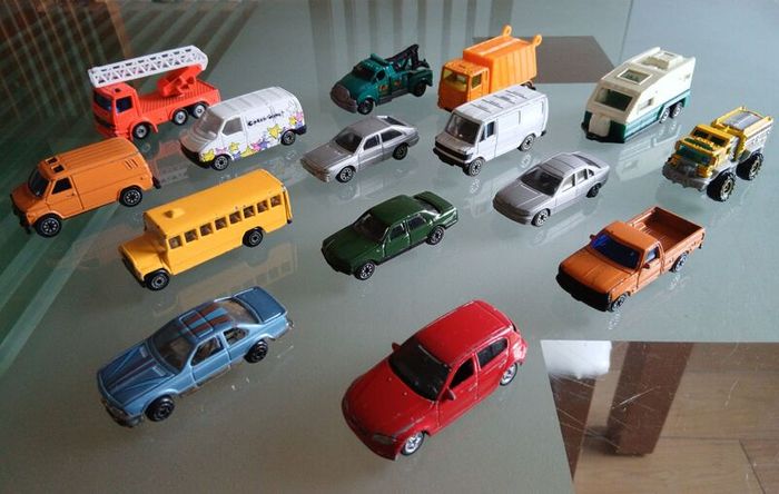 15 Urban And Service Toy Cars