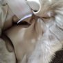 Luxury Super Soft Faux Fur Trim Christmas Stocking Silver Grey Image 7