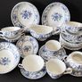 A Set of Johnson Brothers Blue Bird Pattern Earthenware Tableware Image 7