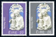 Ireland 1982 - Scott # 535-536 - Christmas - Complete Set -  Mint Never Hinged