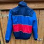 Adidas Reversible Mens Y2K Padded Jacket Blue\Red Stripe Small Image 5