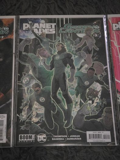 Planet of the Apes/Green Lantern #1-6 complete (2017)
