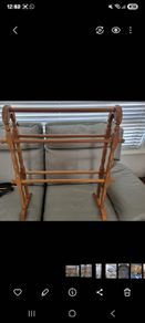 Pine clothes rack