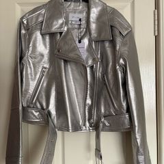 silver jacket