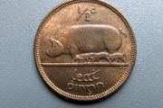 1953 Half Penny