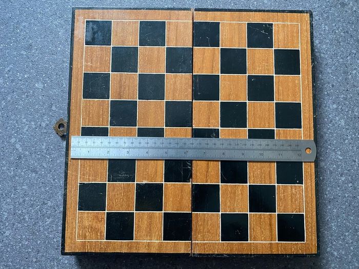 Vintage Chinese Bone Hand Carved Ivory Chess Set Hong Kong 1960s