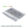 Glass Clear Tarpaulin 2m x 2.4m (7' - 8') 310 gsm Image 3