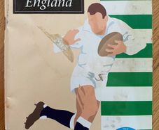 Very Rare 1991 Ireland v England - Five Nations Championship Programme