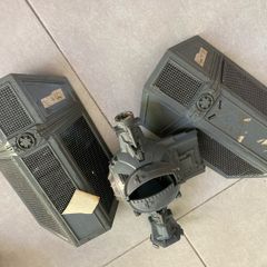 vintage star wars darth vader tie fighter parts
