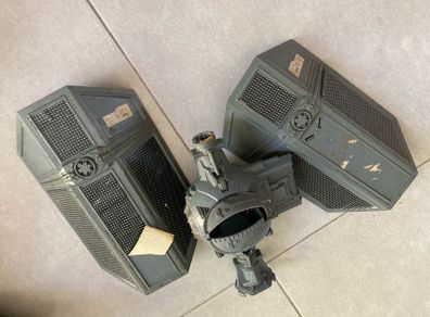 vintage star wars darth vader tie fighter parts