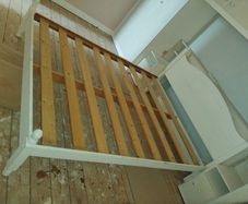 Bedframe King solid wood