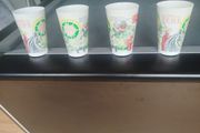 Vintage 1983 Star Wars "Return of the Jedi" Coca-Cola Plastic Cups - Unused Deadstock (Lot of 29)